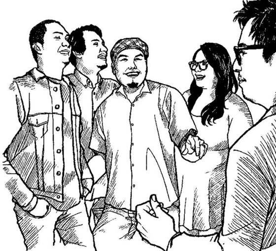Sketch of the TRL team